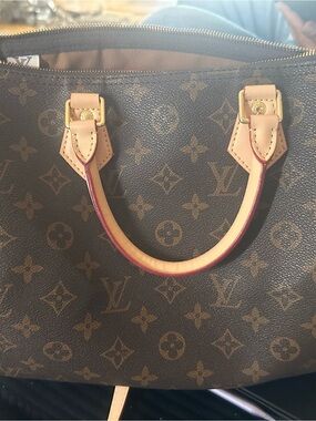 Monogram Satchel in Brown and Natural Vachetta
